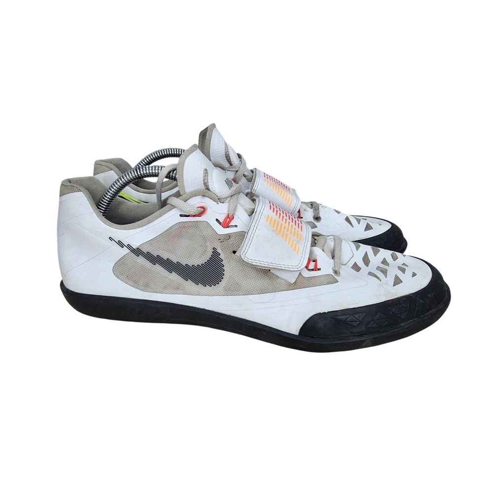 Nike SD 4 Rawdacious Track & Field Shoes Mens 12 White Throwing Spike DM2325100